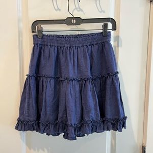 Hill House The Linen Paz Nap Skirt